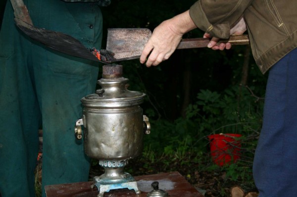 Samovar je hodně historický