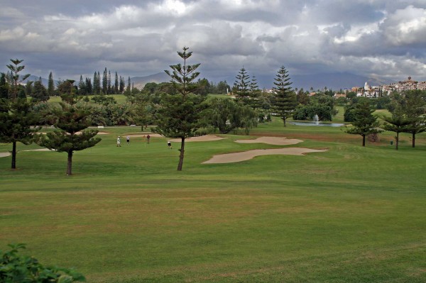 Část golfového hřiště - součást areálu