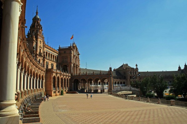 Plaza de Espaňa - sídlo andaluzské vlády