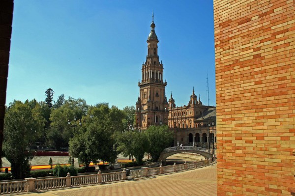 Plaza de Espaňa - sídlo andaluzské vlády