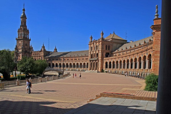 Plaza de Espaňa - sídlo andaluzské vlády