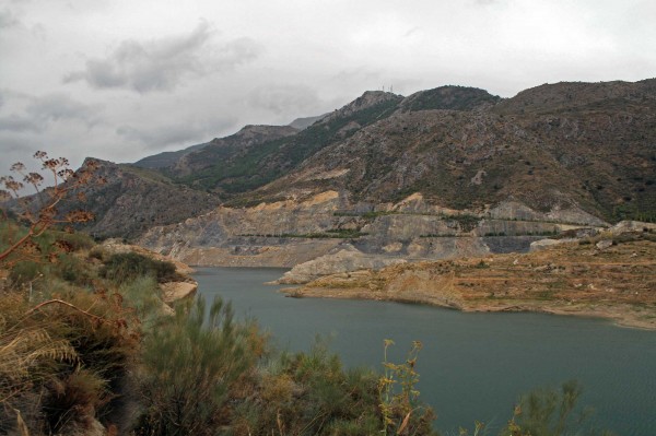 Quejar Sierra - přehrada na Rio Genil